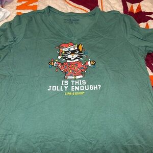 Life is Good Christmas Shirt